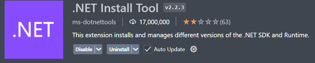 dotnet-install-tool